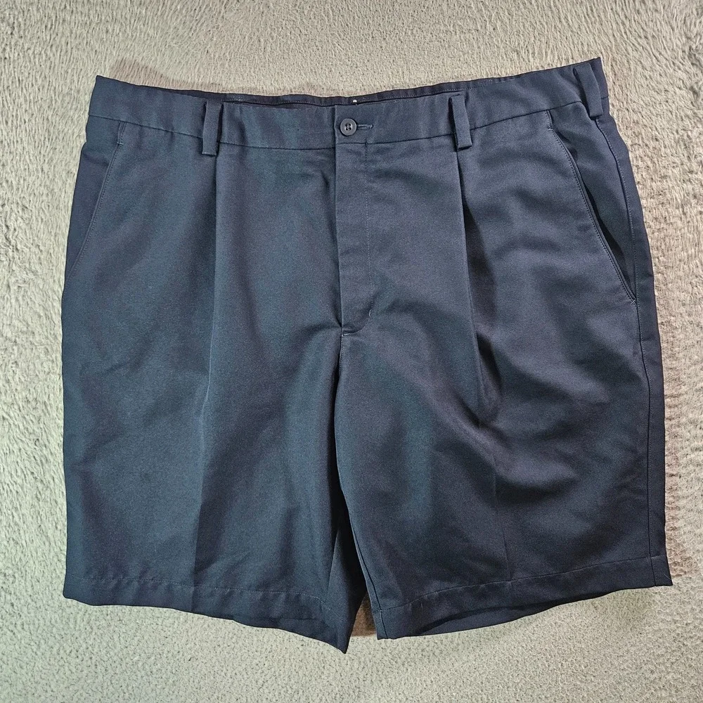 Nike Golf Shorts Men‎ 40 Flat Front Navy